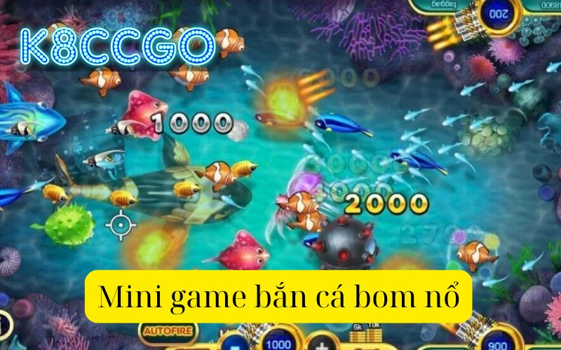 Mini game bắn cá bom nổ