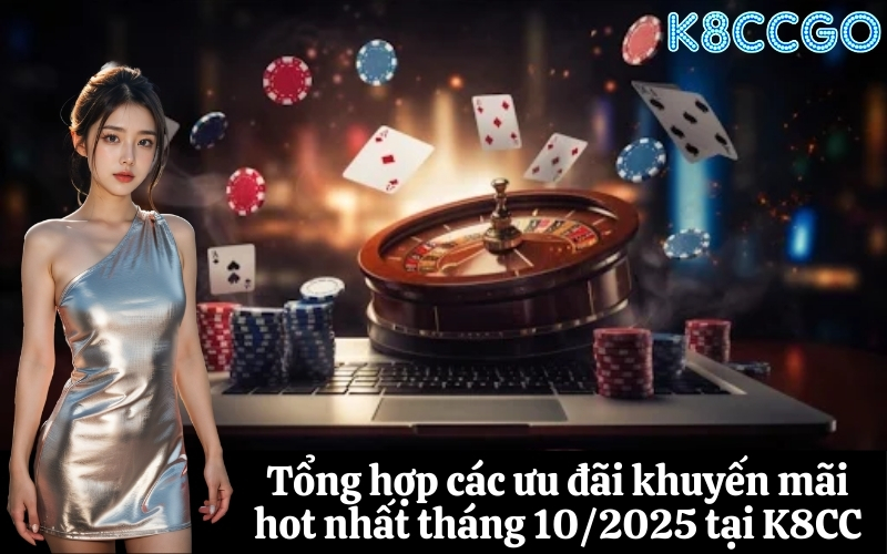Tổng hợp các ưu đãi khuyến mãi hot nhất tháng 102025 tại K8CC